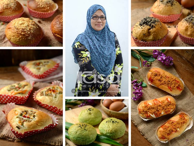 5 Roti Bun Popular Perkongsian Puan Sharifah, Sedap Makan Panas-Panas Ni.