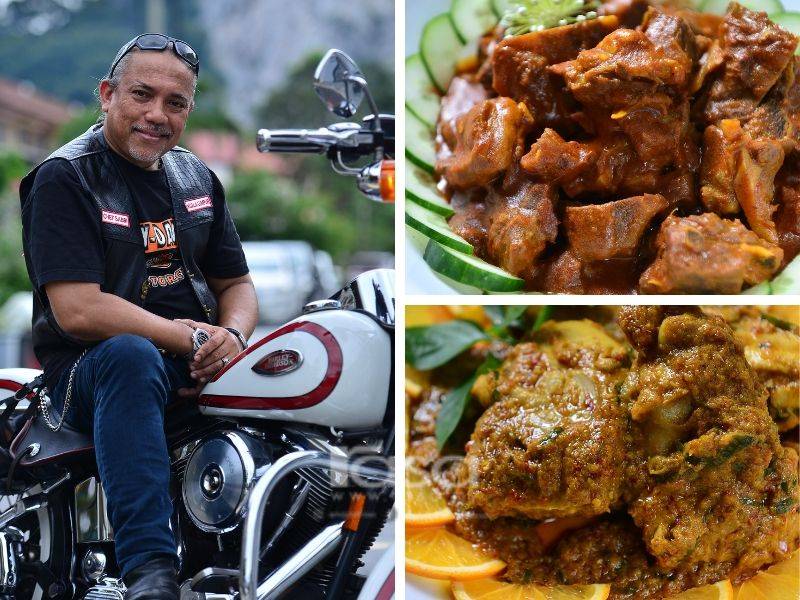 Sedapnya Rendang Ayam Kampung &#038; Kambing  Kasmiri, Air Tangan Master Chef Sabri Hassan.