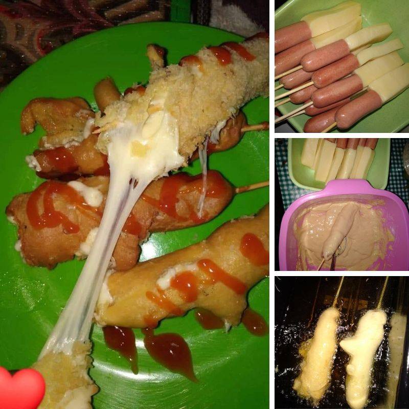 Buat Sendiri Corn Dog, Puas Makan