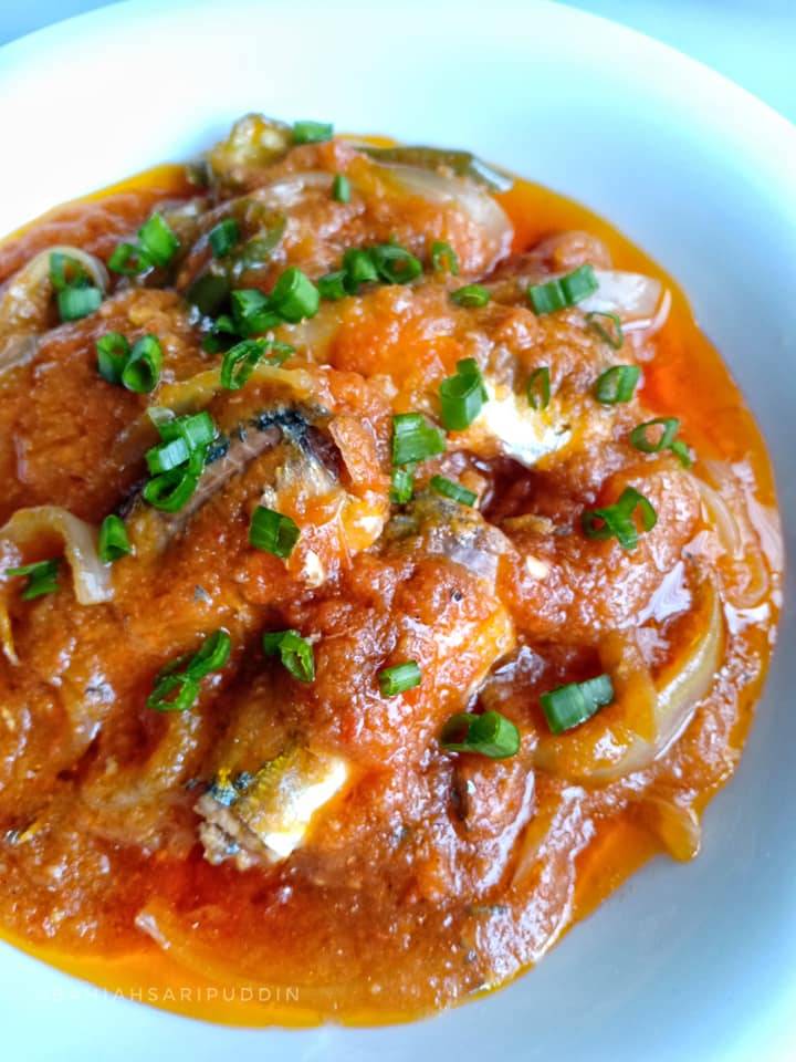 Cara Masak Ikan Sardin Homemade Tanpa Guna Tomato Puri