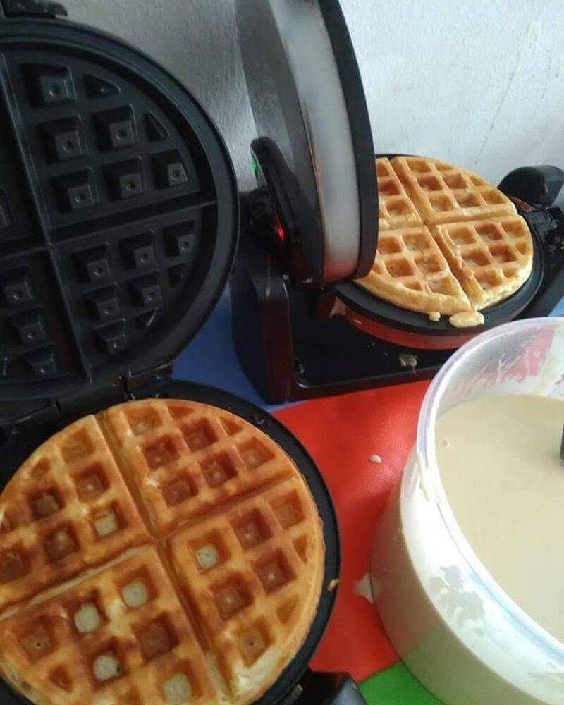 Waffle Mudah, Jom Pakat Buat.