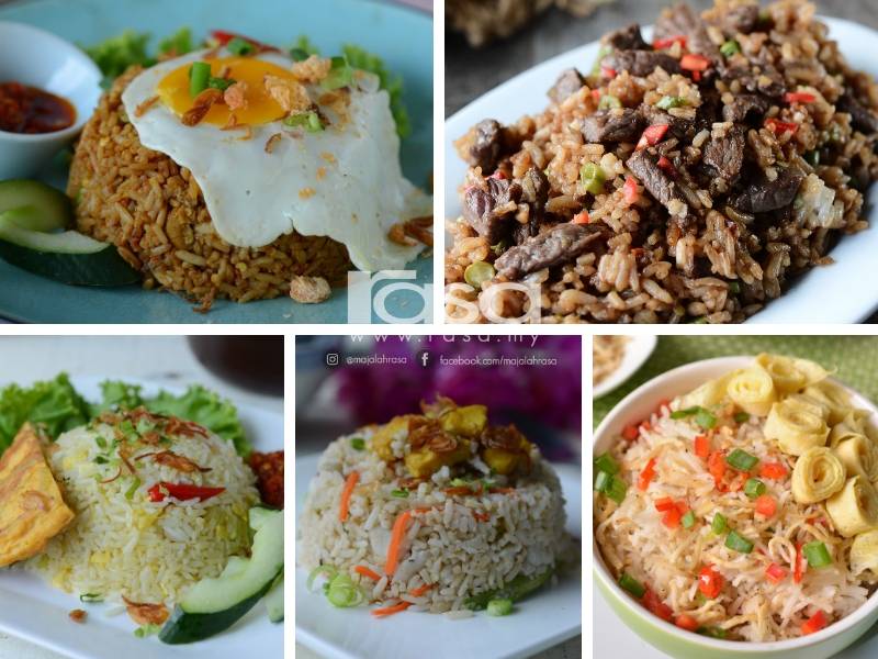 5 Jenis Nasi Goreng Paling Sedap, Pilihan Menu Makan Malam Sempoi.