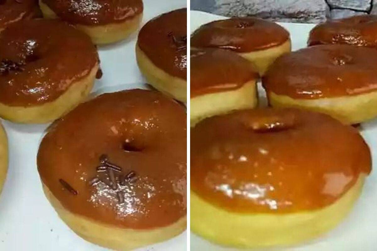 Minum Petang Dengan Donut Salted Caramel