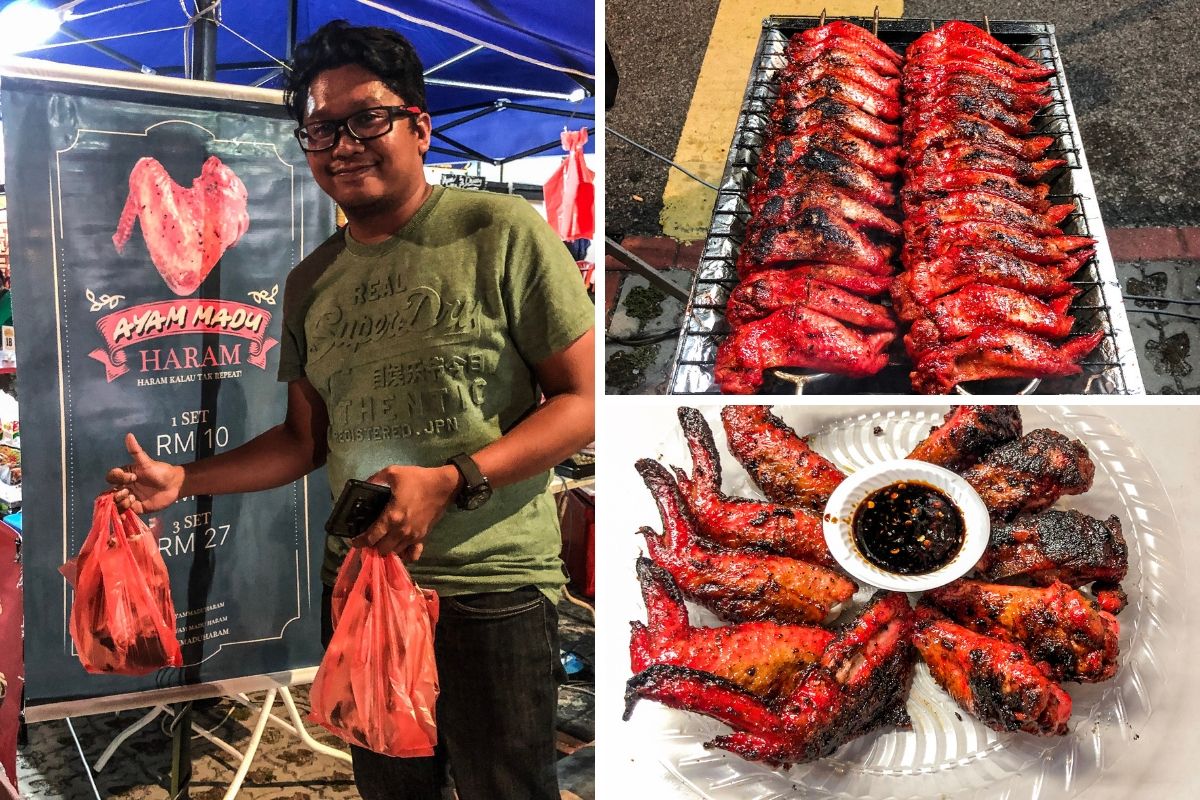 Ayam Madu Haram Pikat Selera Peminat Kepak Ayam