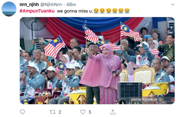Tiada Lagi Perkongsian Masakan & Resipi Daripada Tuanku Permaisuri Agong.