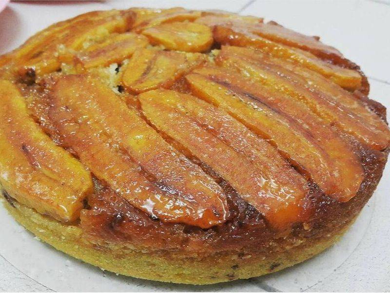 Kek Pisang Karamel Perisa Pisang Asli & Manisnya Karamel,Memang Padulah.