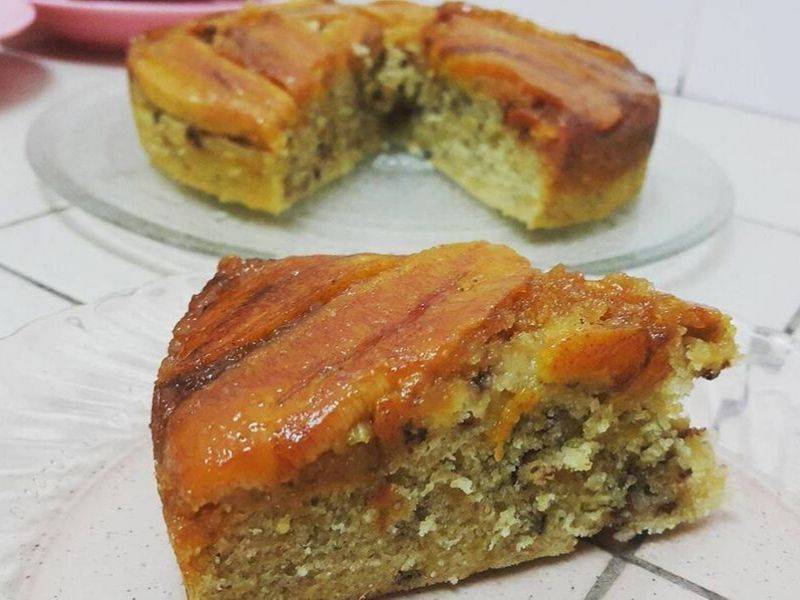 Kek Pisang Karamel Perisa Pisang Asli & Manisnya Karamel,Memang Padulah.