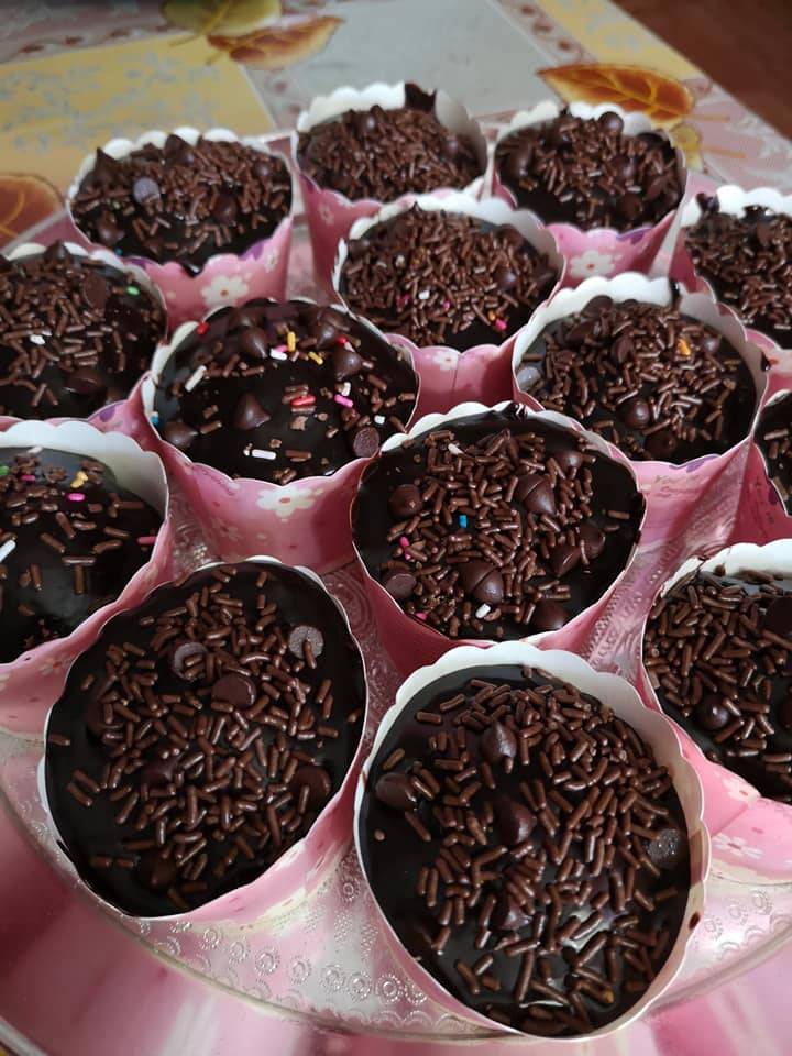 Resipi Cupcake Coklat Moist Leleh. Paling Mudah &#038; Sedap.