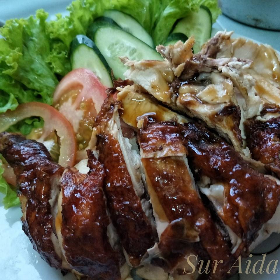Resipi Nasi Ayam Paling Senang & Sedap Sukatan 1 Ekor Ayam.