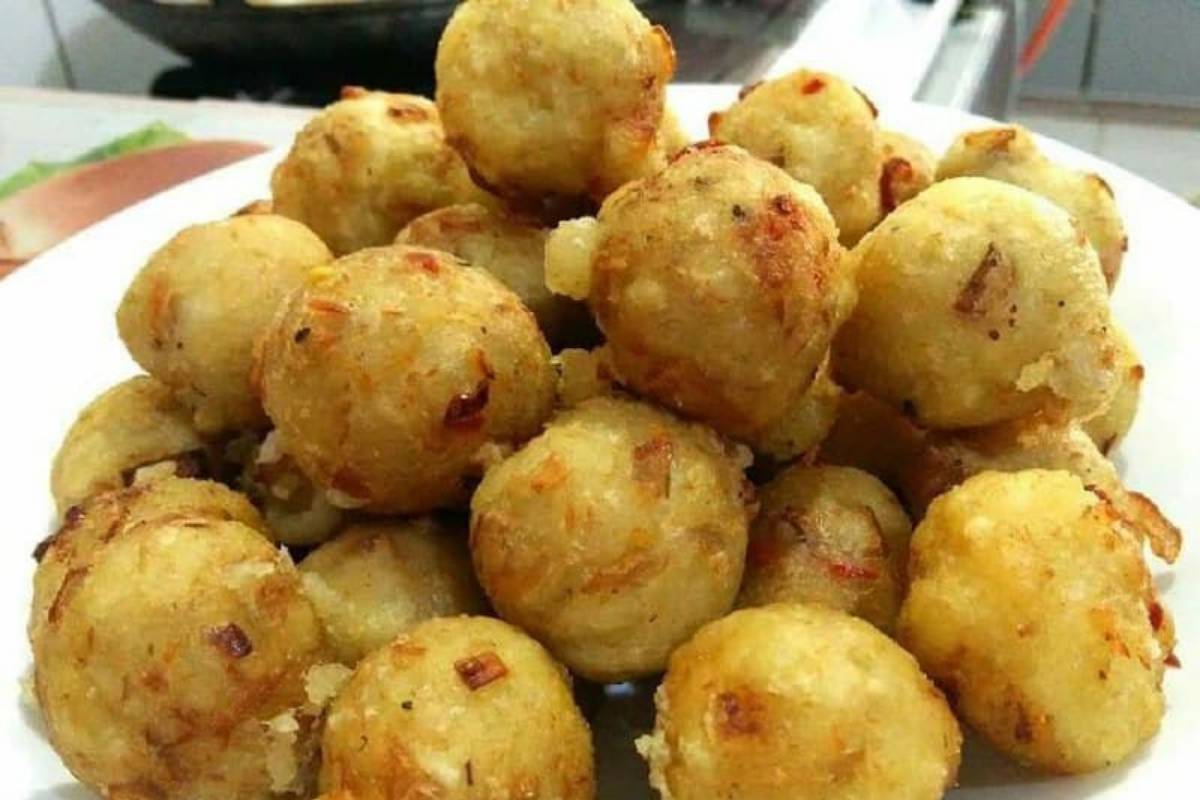 Resipi Cucur Ikan Bilis Rangup, Sedap Dimakan Seisi Keluarga