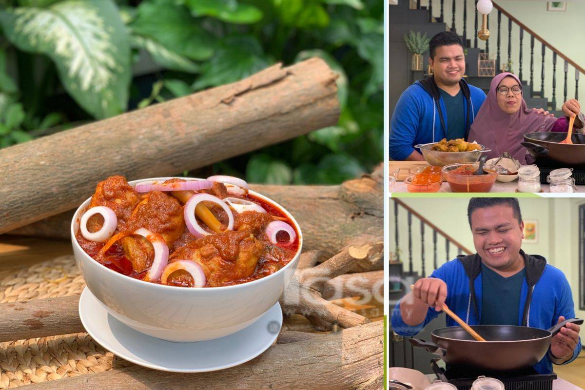 Azmi Masak Lauk Kegemaran Ibunya, Ayam Masak Merah