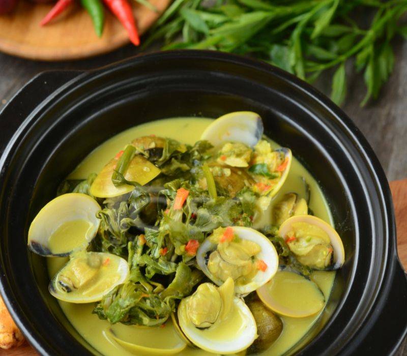 Gulai Lemak Pucuk Selom Antara Sayur Kampung Yang Sedap