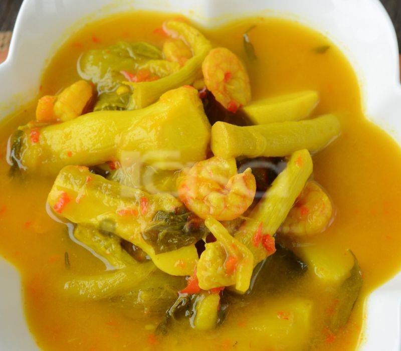 Gulai Lemak Pucuk Selom Antara Sayur Kampung Yang Sedap