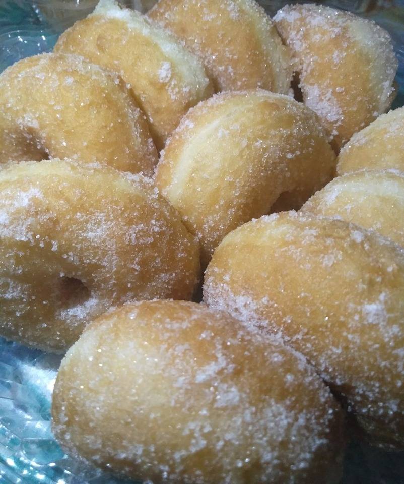 Cara Buat Donat Gebu Macam Span & Sukatan Bahan Guna Cawan