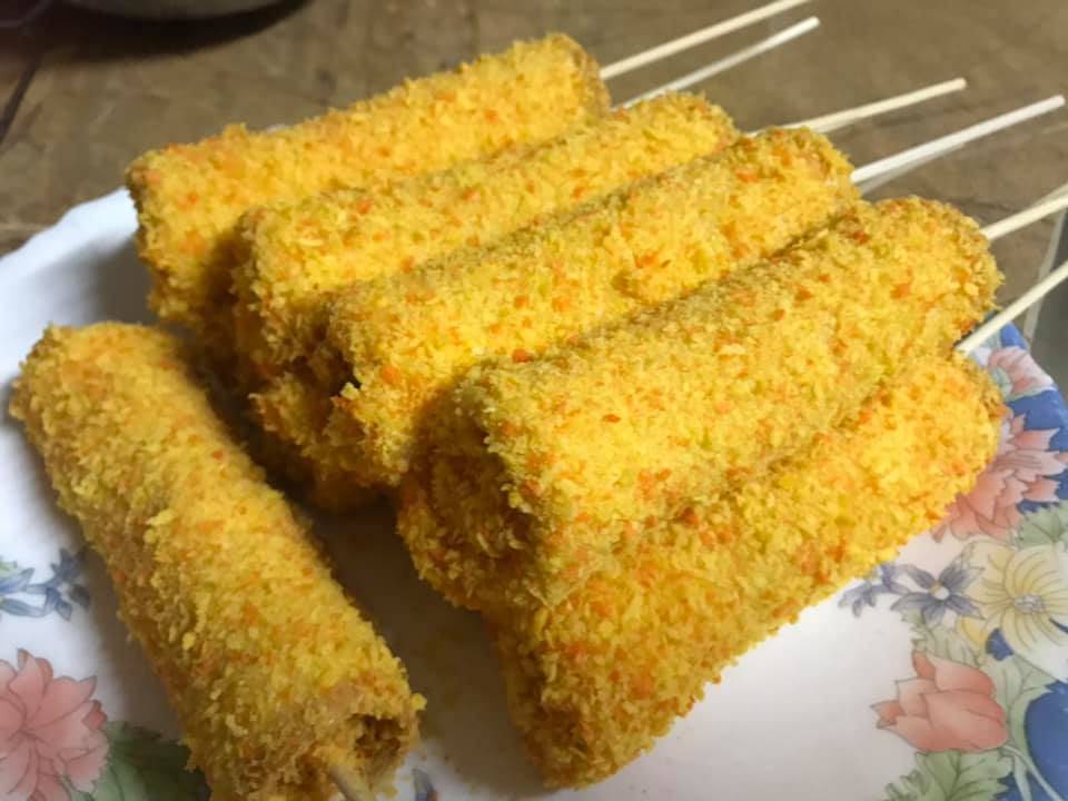 Corndog Viral. Snek Petang Sedap, Mudah & Mengenyangkan.