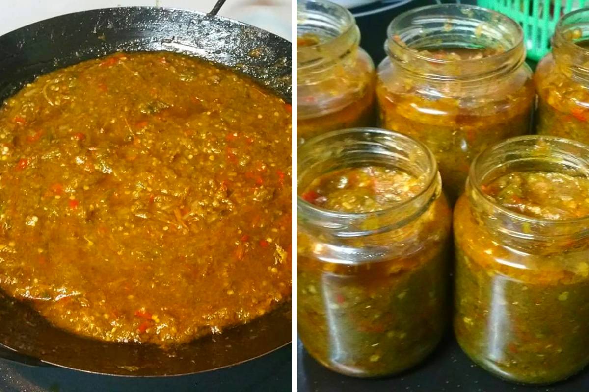 Cara Masak Stok Sambal Hijau Yang Sedap Tahan Lama