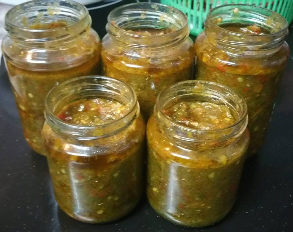 Resepi sambal hijau minang