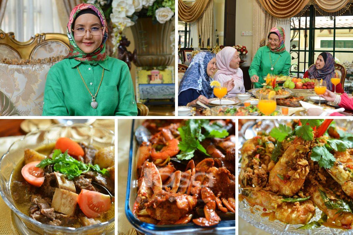 Menu Shell Out Jadi Kegemaran Keluarga Datin Diana Ibrahim