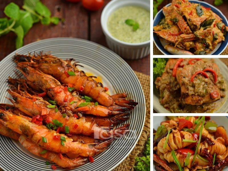 Boleh Buat Sendiri 4 Menu Seafood  Sedap Gila Ni.