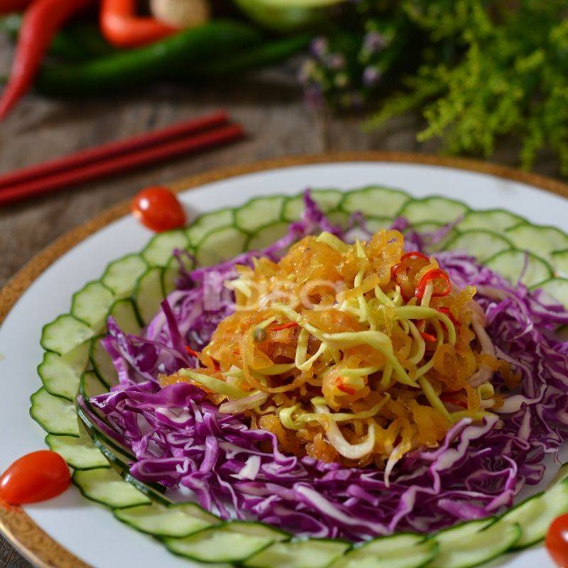 Sajian Makanan Laut Cina Enak Rasa