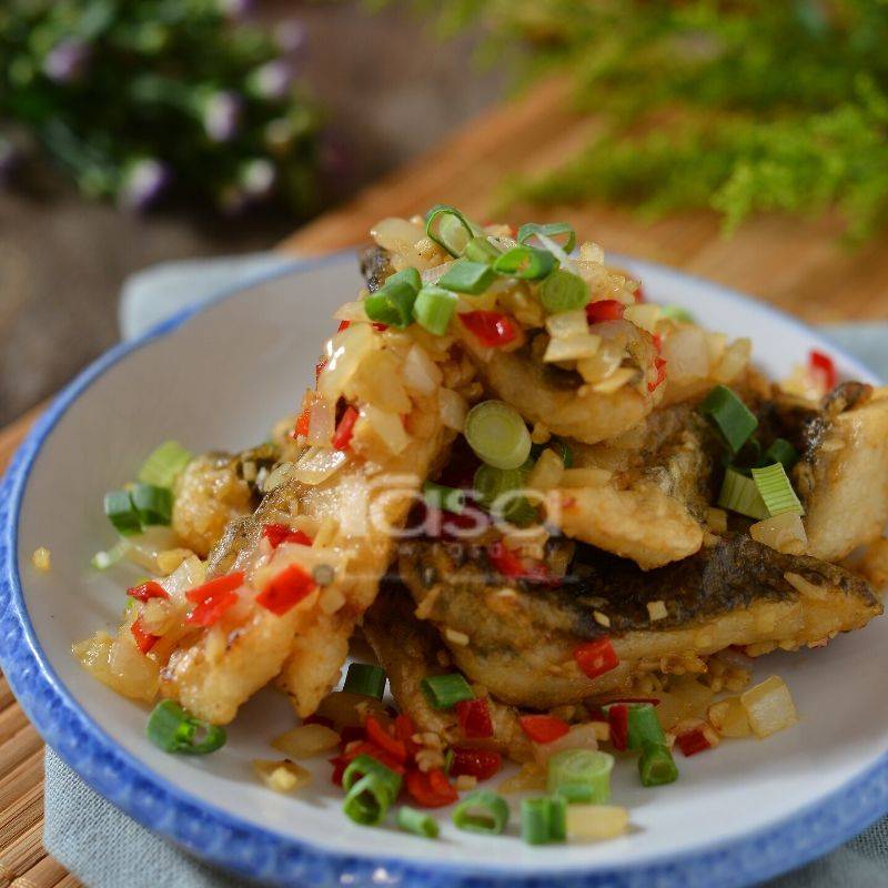 Sajian Makanan Laut Cina Enak Rasa