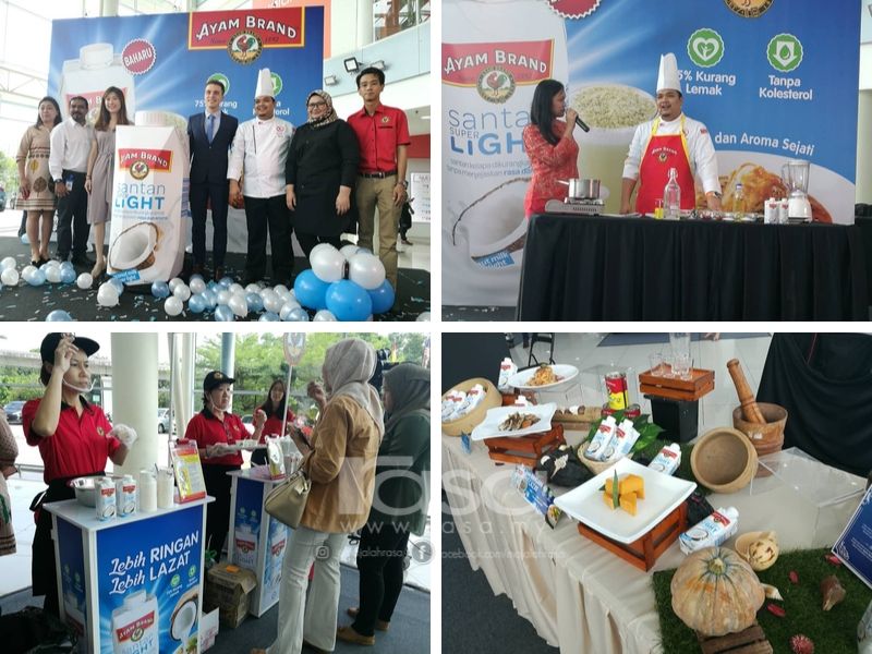 Ayam Brand Melancarkan Santan Super Light, 75 Peratus Kurang Lemak.