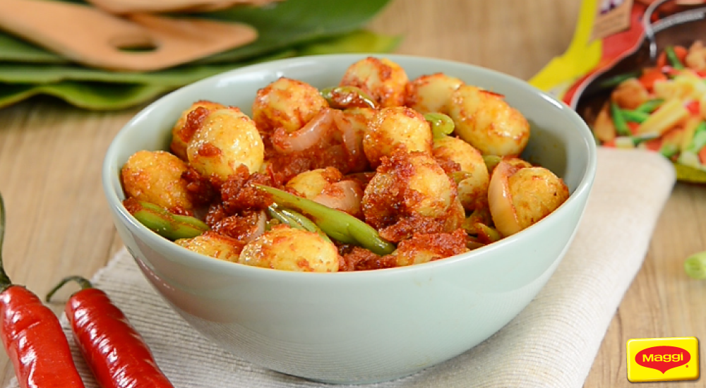 Sambal Telur Puyuh Kacang Buncis