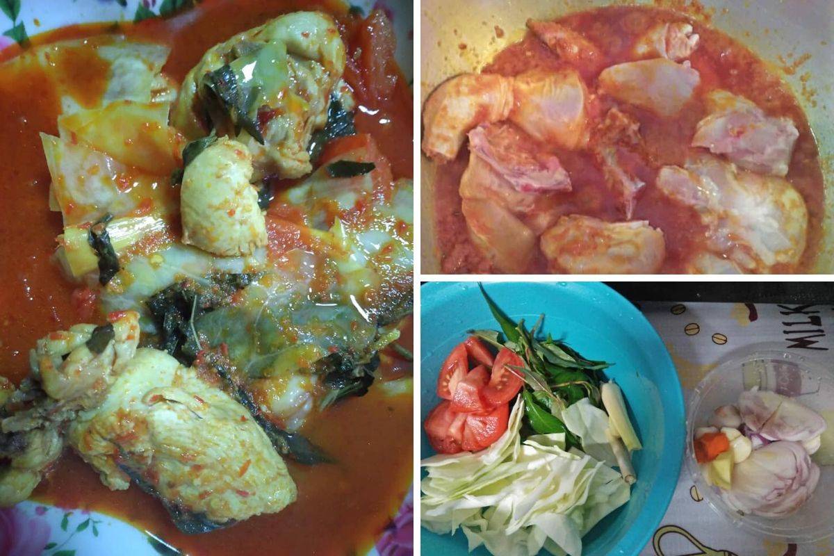 Step By Step Nak Masak Asam Pedas Ayam