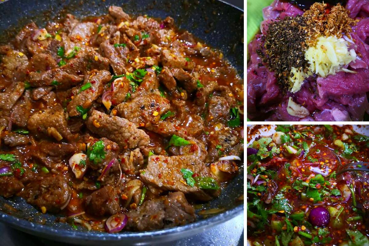 Cara Masak Daging Goreng Thai Yang Sangat Sedap & Mudah.