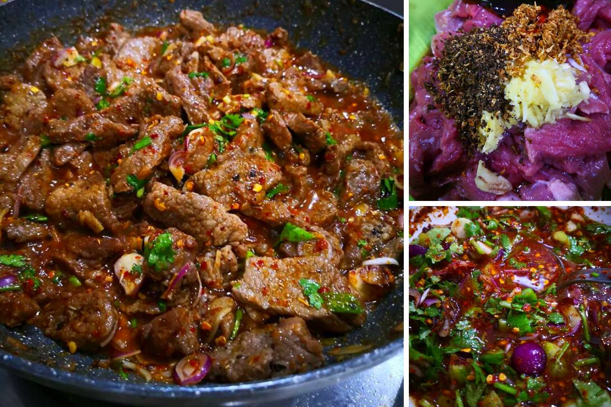 Cara Masak Daging Goreng Thai Yang Sangat Sedap &#038; Mudah.