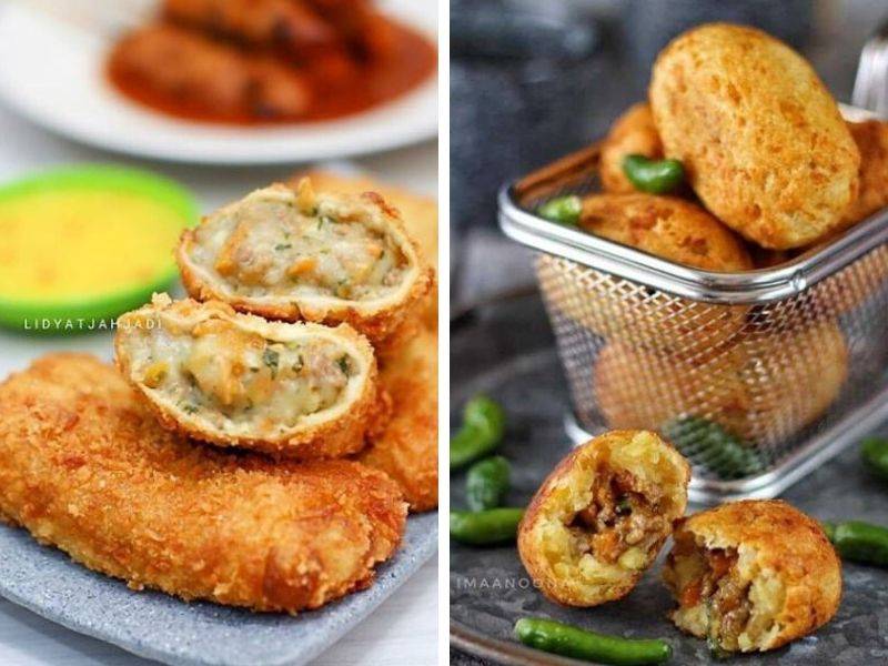 Sedapnya Kroket Kentang &#038; Resoles Ragout, Senang Buat Ni.