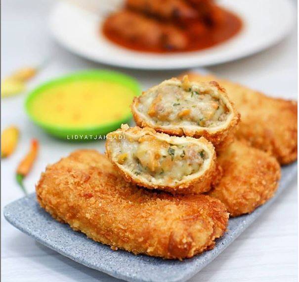 Sedapnya Kroket Kentang & Resoles Ragout, Senang Buat Ni.