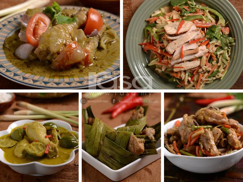 5 Menu Ayam Ala Thai  Paling Digemari Ramai.