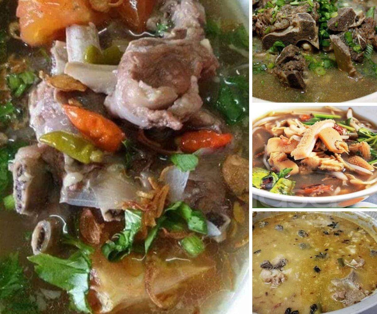 4 Sup Sedap Perut, Tulang, Ekor, Kaki Lembu …Slurrpphh.