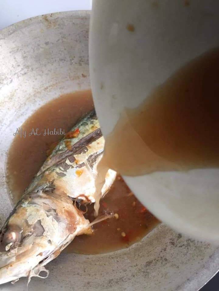 Resipi Ikan Mabong Air Asam Rebus. Sangat Mudah &#038; Sedap.