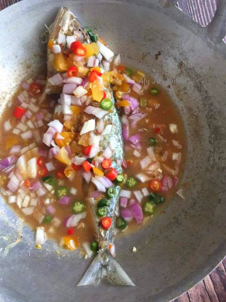 Resipi Ikan Mabong Air Asam Rebus. Sangat Mudah & Sedap.