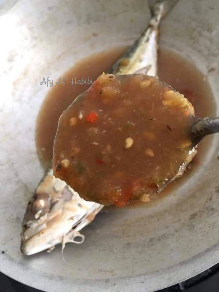 Resipi Ikan Mabong Air Asam Rebus. Sangat Mudah & Sedap.