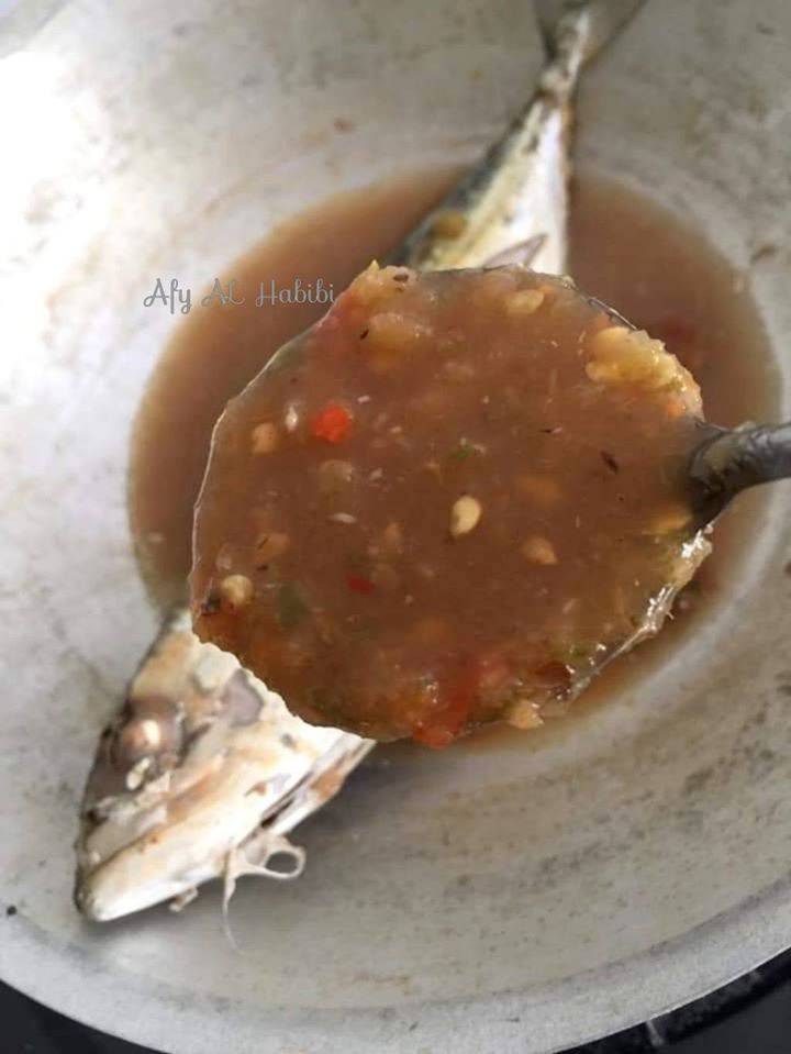 Resipi Ikan Mabong Air Asam Rebus. Sangat Mudah &#038; Sedap.