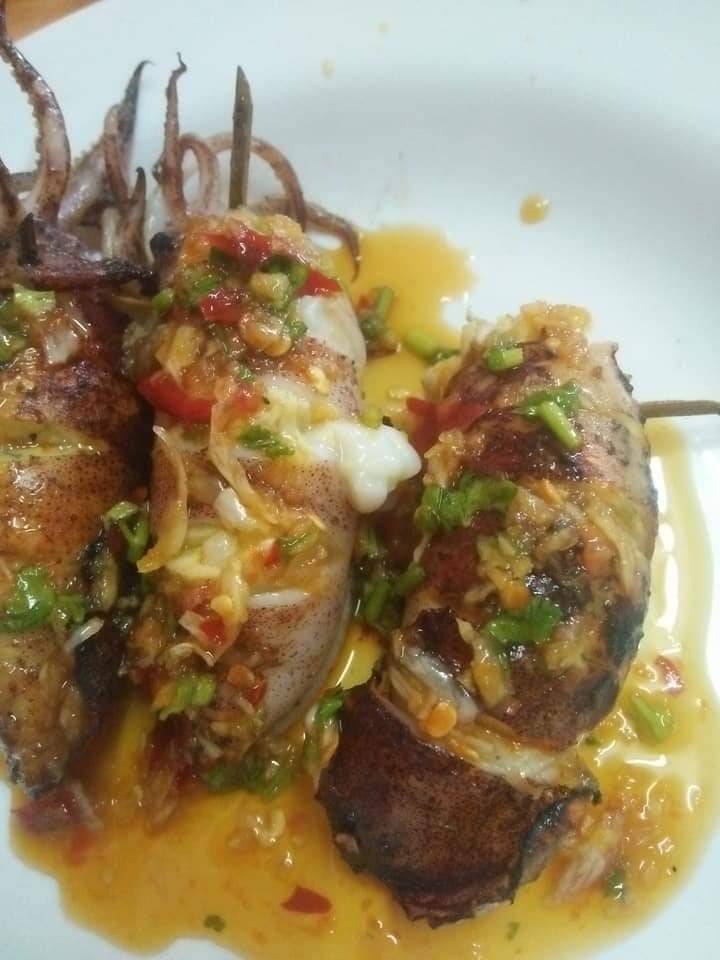 Resipi Sotong Sumbat Sos Ala Thai Paling Padu. Sedap Uihhh.