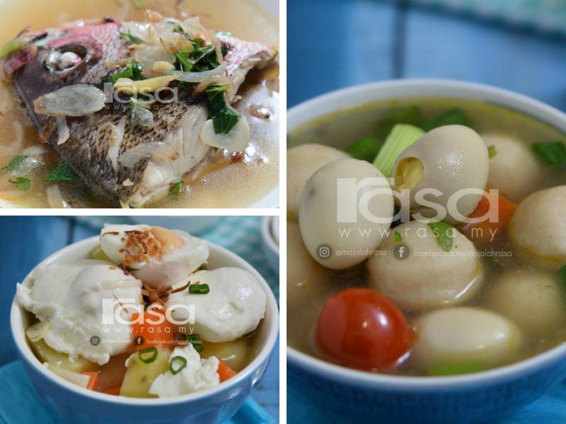 3 Menu Sup Sihat Yang Murah & Senang Masak.