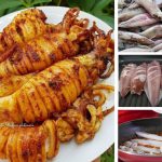 Sotong Bakar Guna Kuali Je. Sedap & Senangnya.