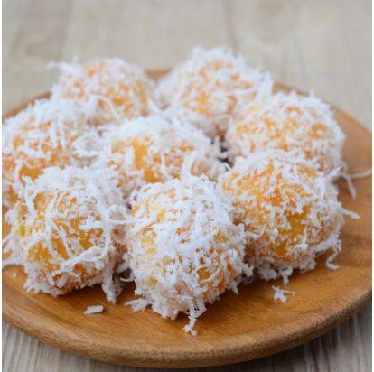 Kuih Buah Melaka Versi Keledek Sungguh Sedap Rasanya.