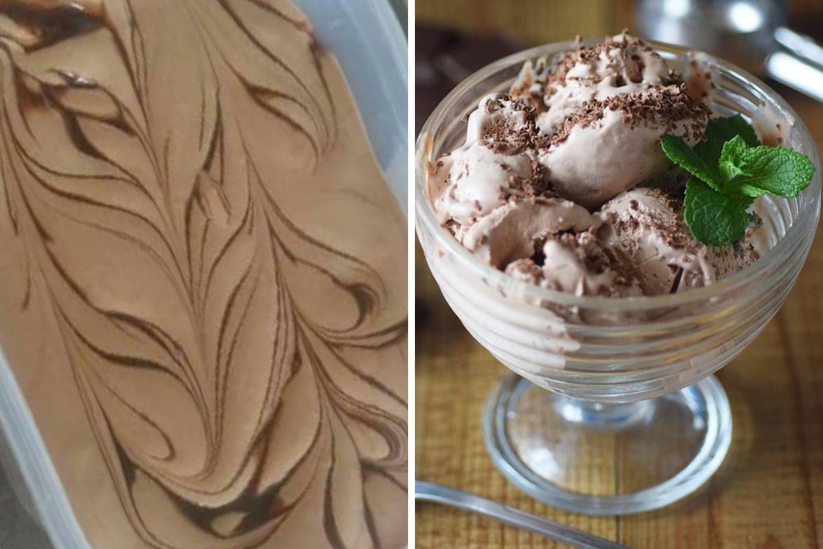 Aiskrim Coklat Van Houten Homemade, Sedap Sungguh!