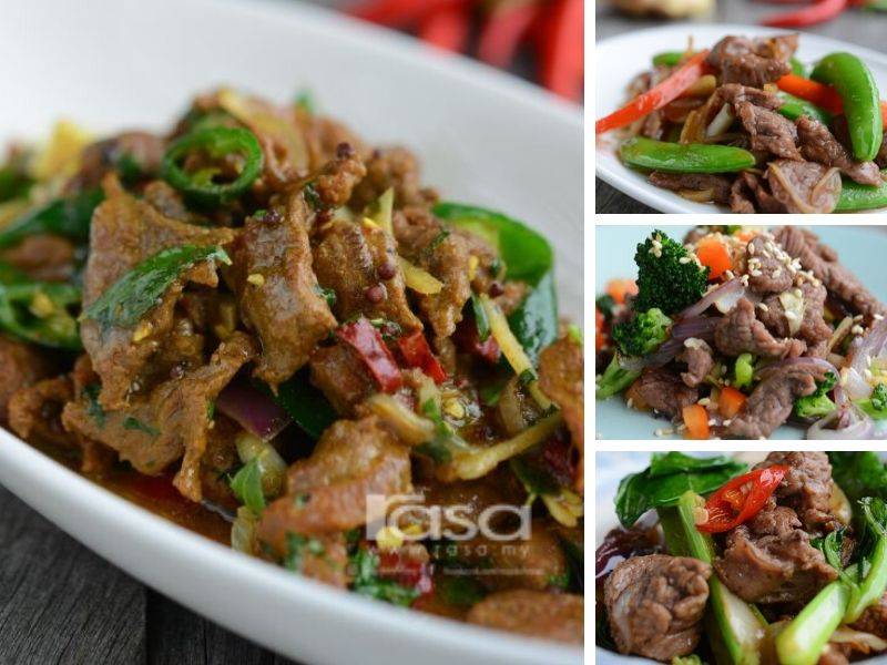 4 Menu Daging Tumis Yang Ringkas Sedap &#038; Mudah.