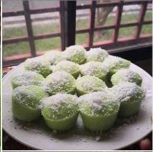 Apam Nasi Terlajak Gebu & Sedap, Resipi Guna Cawan Je.