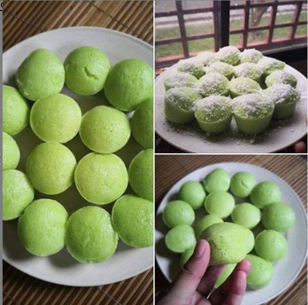 Apam Nasi Terlajak Gebu & Sedap, Resipi Guna Cawan Je.