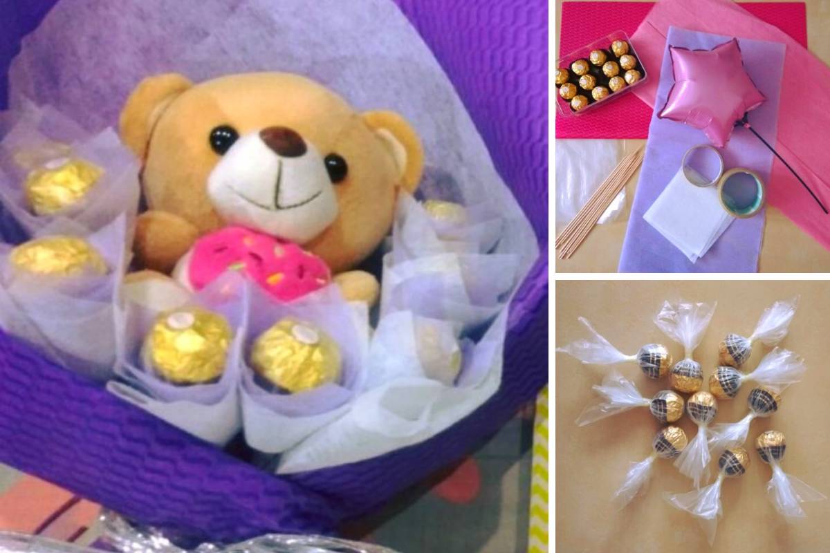 DIY Bouquet Coklat Teddy Bear Untuk Majlis Graduasi Anak-Anak