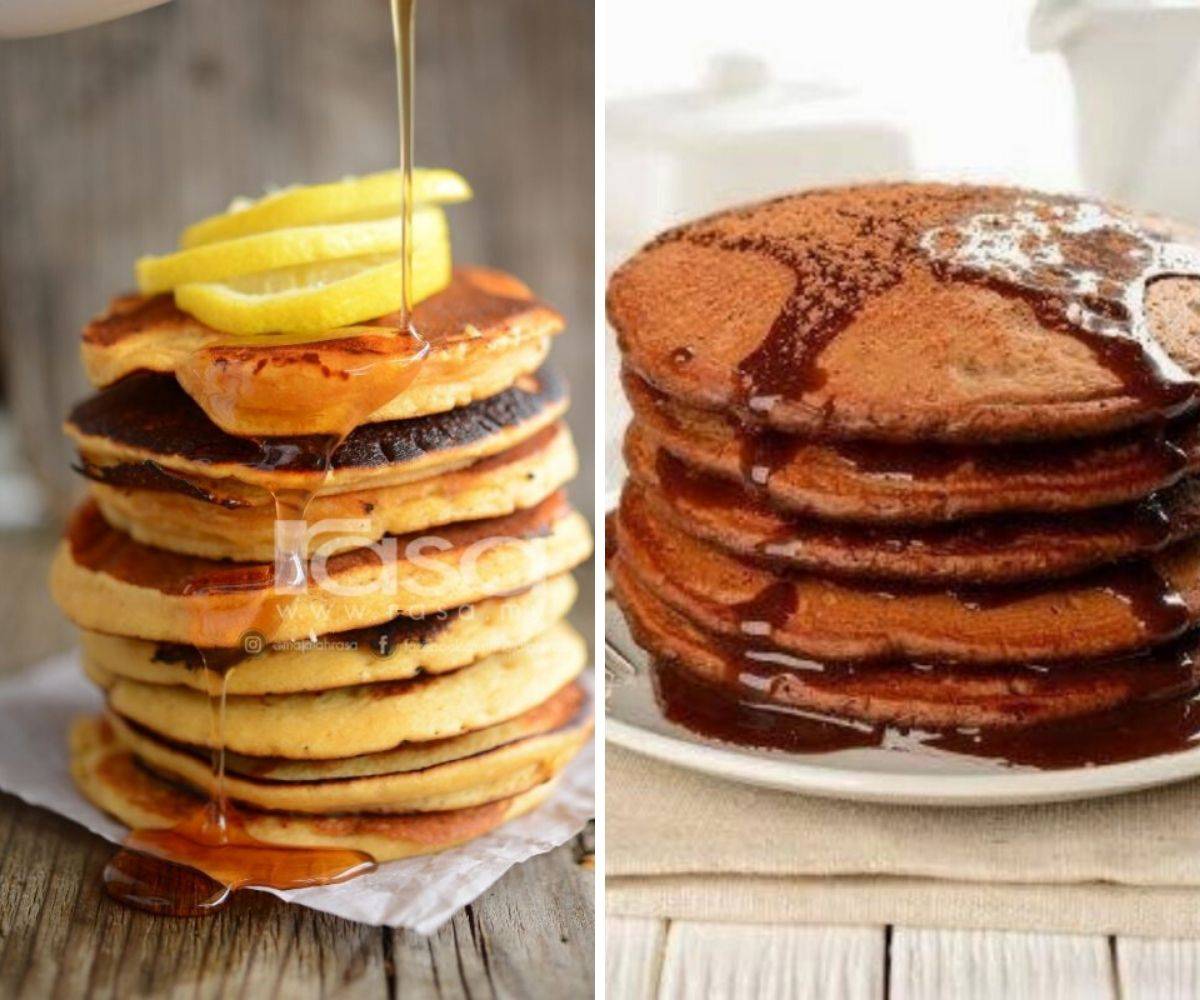 Penkek Lemon Maple &#038; Milo, Molek Benar Buat Sarapan Untuk Anak-anak