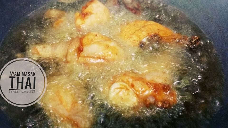 Resipi Ayam Masak Thai Super Sedap & Mudah Masak.