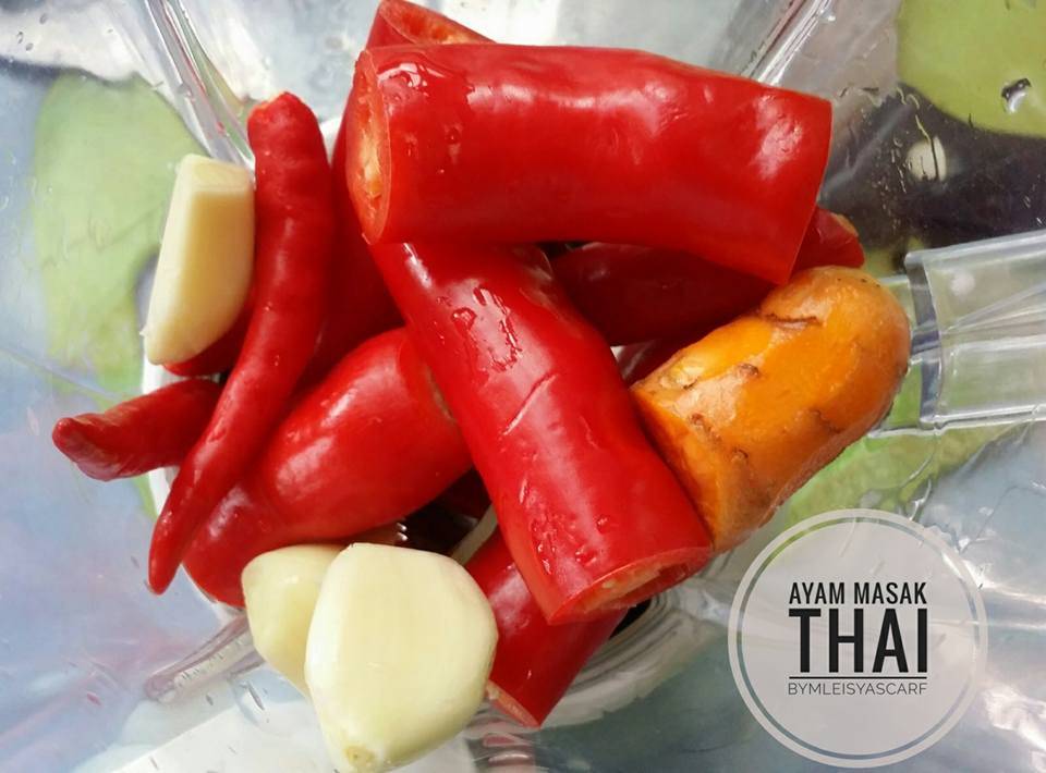 Resipi Ayam Masak Thai Super Sedap & Mudah Masak.